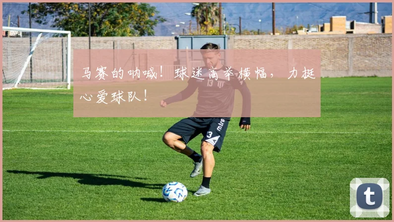 马赛的呐喊!球迷高举横幅,力挺心爱球队!