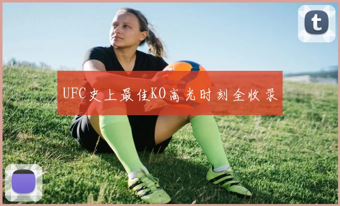 UFC史上最佳KO高光时刻全收录